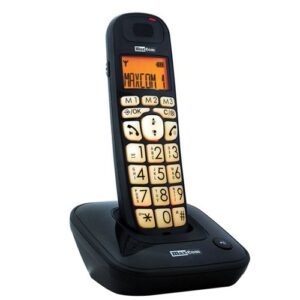 MAXCOM TELEFONO FIJO DEC MC6800  BLACK