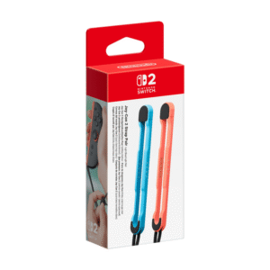 NINTENDO SWITCH 2 JOY-CON STRAP PAREJA - AZUL CLARO/ROJO CLARO