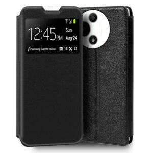 COOL FUNDA FLIP COVER TCL 60 SE NXTPAPER 5G LISO NEGRO